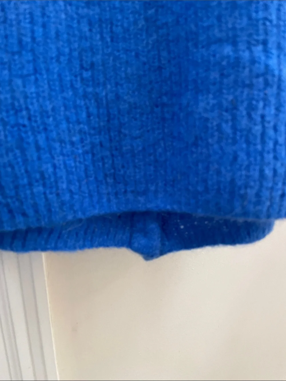 Aritzia - Wilfred - Mohair Alpaca Blend Button Down Cardigan - Blue M - Picture 6 of 9